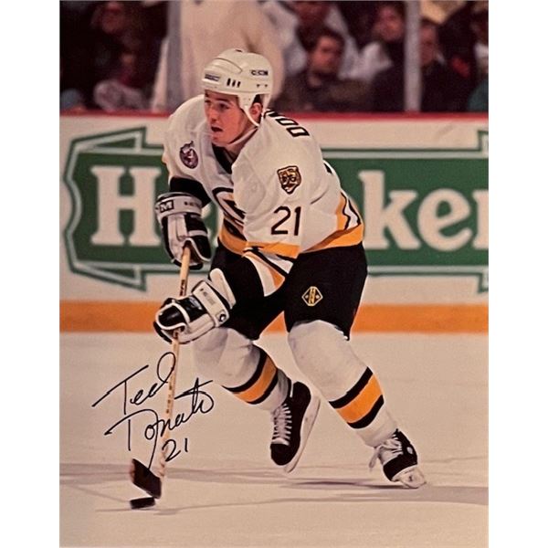 NHL Star Ted Donato Signed Photo