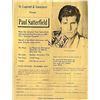 Image 1 : General Hospital Paul Satterfield signed brochure