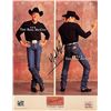 Image 1 : Country Singer Neal McCoy Signed Wrangler Jeans Ad Photo