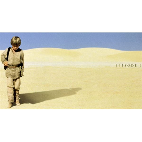 Star Wars: Episode I â€“ The Phantom Menace 1999 vinyl movie theater advertising b