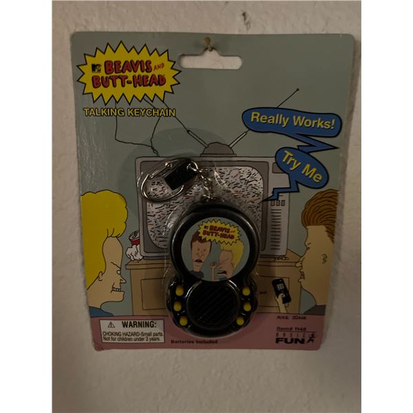 Beavis and Butt-Head Talking Key Chain