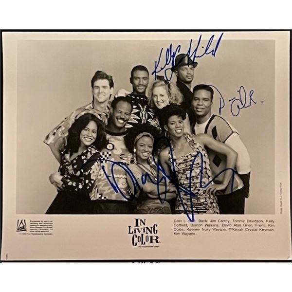In Living Color Cast Signed Photo