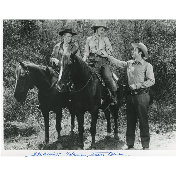 The Last Bandit Adrian Booth Brian signed movie still
