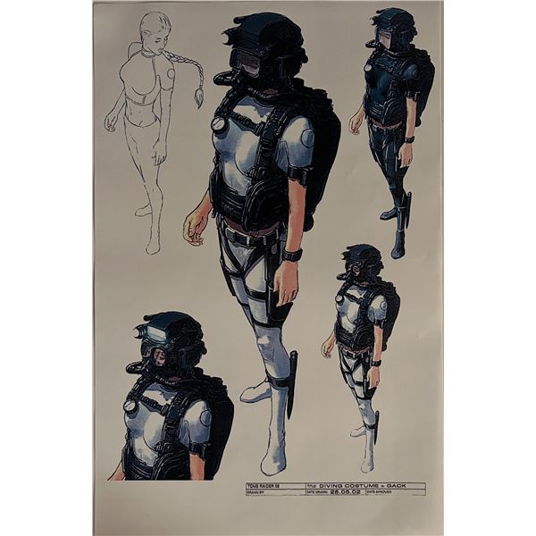 Lara Croft Tomb Raider Paramount Pictures concept art