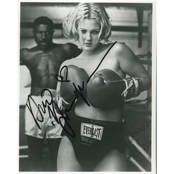 Drew Barrymore signed photo