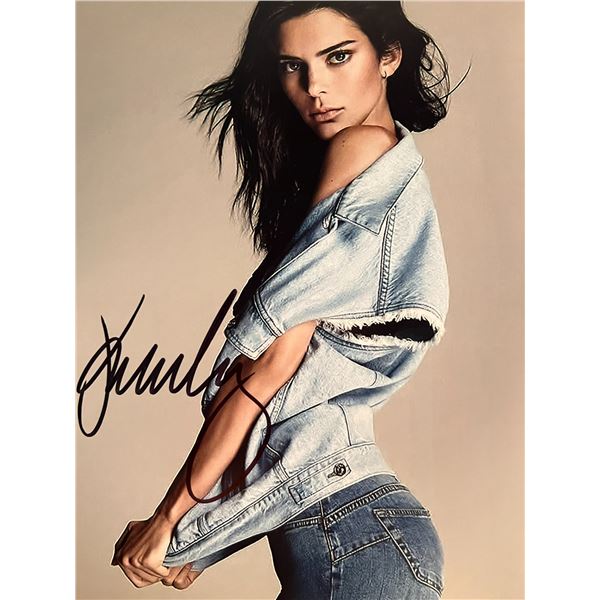 Kendall Jenner signed photo