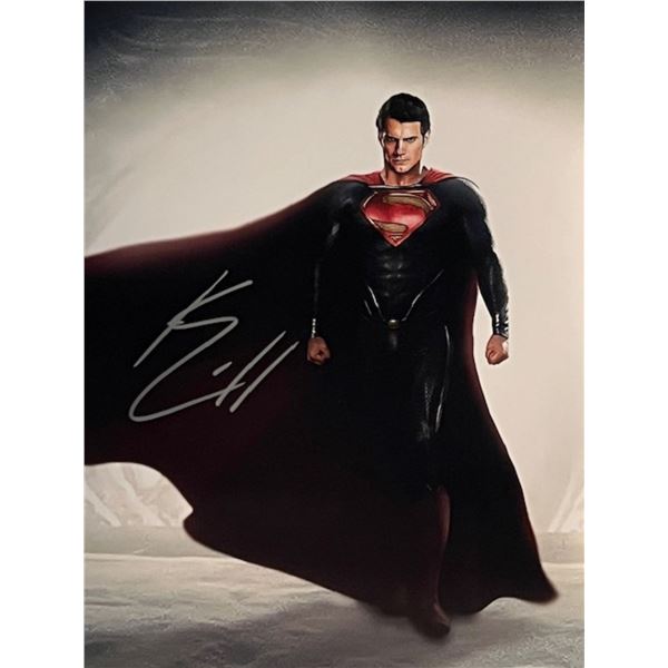 Superman Henry Cavill signed photo