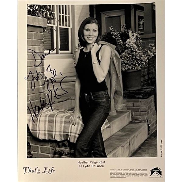 Thats Life Heather Dubrow Signed Photo