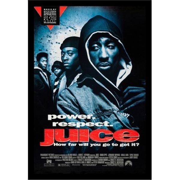 Tupac Shakur Juice 1992 Original Movie Poster