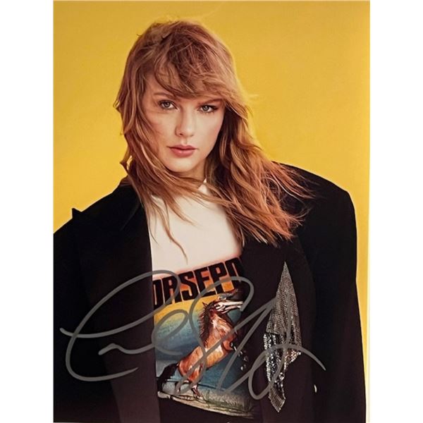 Taylor Swift signed photo