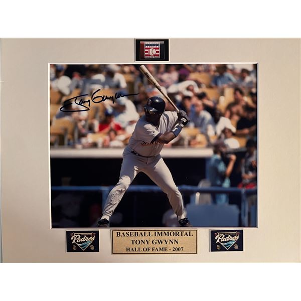 Tony Gwynn signed photo