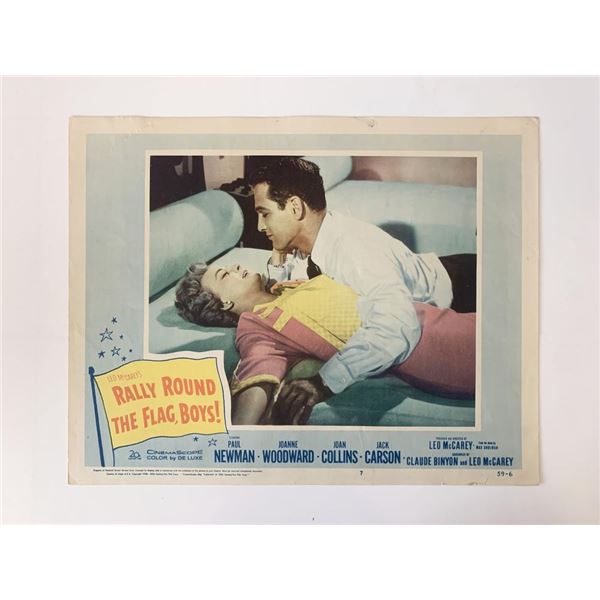 Rally Round the Flag, Boys! original 1958 vintage lobby card