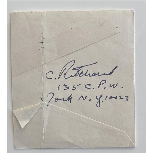 Gail Ritchard original signature