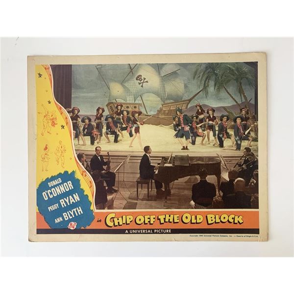 Chip Off the Old Block original 1944 vintage lobby card