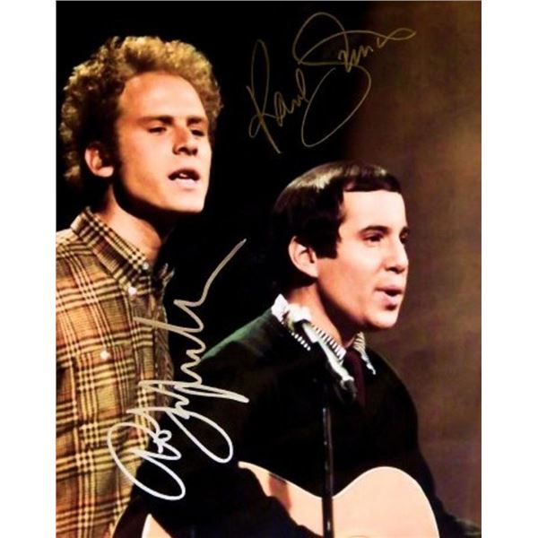 Simon and Garfunkel signed promo photo