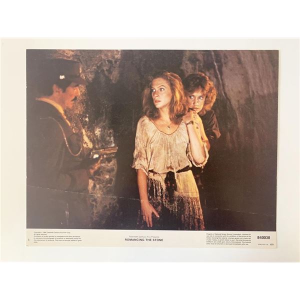 Romancing the Stone original 1984 vintage lobby card