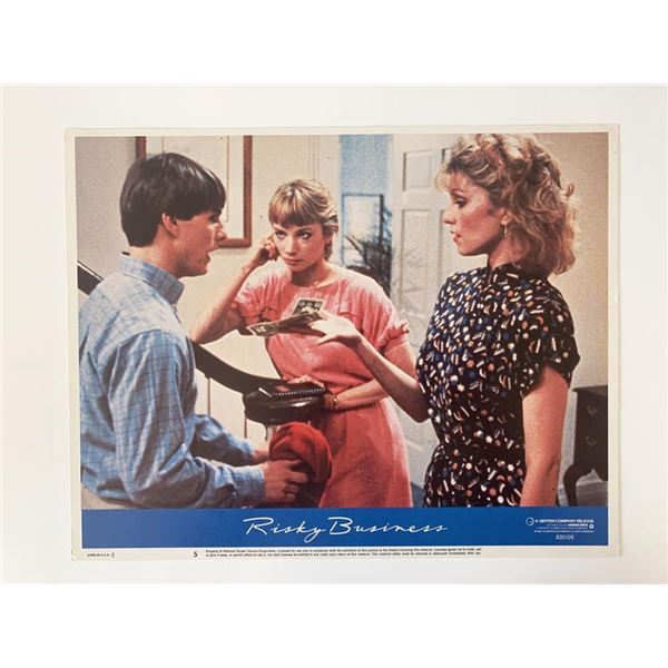 Risky Business original 1983 vintage lobby card