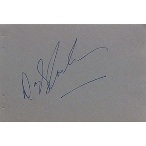 Bonanza Dan Blocker signature slip