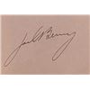 Image 1 : Jack Benny signature slip