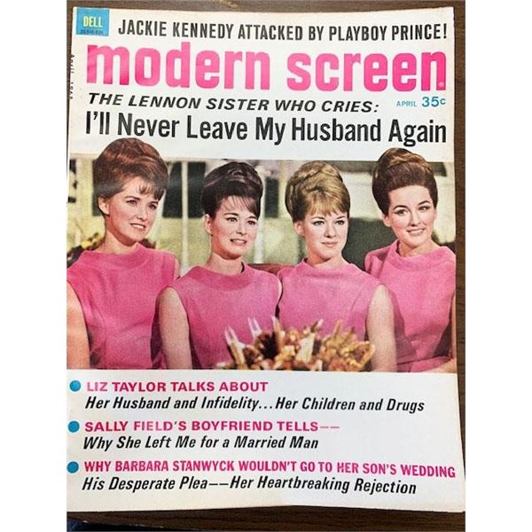 Modern Screen Magazine - The Lennon Sisters