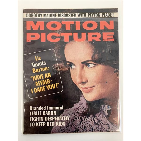 Motion Picture Magazine May 1965 Liz Taylor Cover