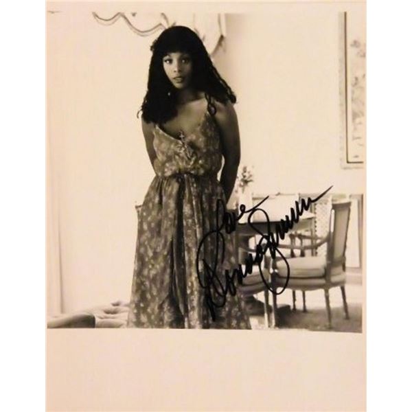 Donna Summer signed promo photo