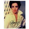 Image 1 : Elizabeth Taylor signed portrait photo