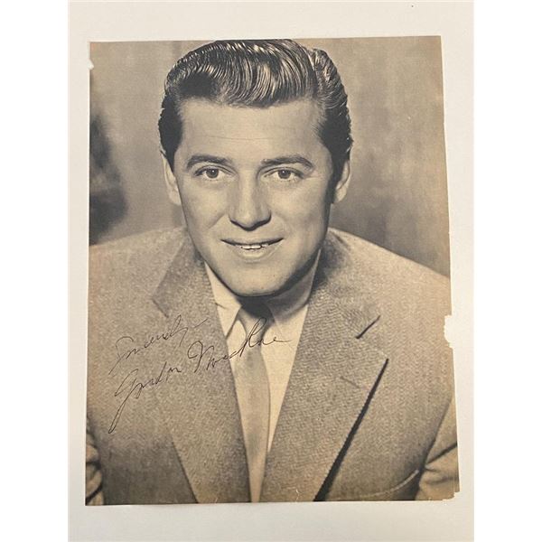 Carousel Gordon MacRae signed print