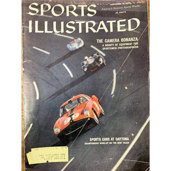 Sports Illustrated 1959 Sports Cars At Daytona issue