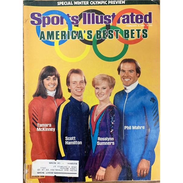 Sports Illustrated Magazine 1984 Special Winter Olympic Preview Issue