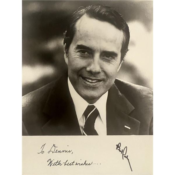 US Senator Bob Dole signed photo