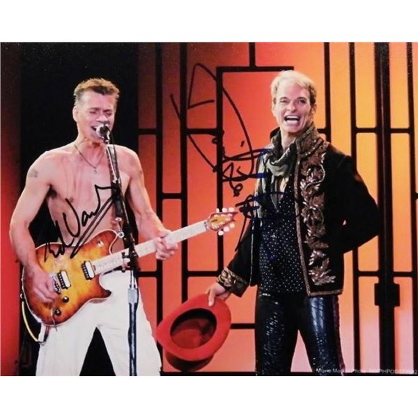 Van Halen signed promo photo