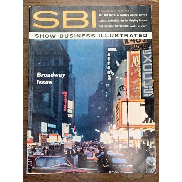 Show Business Illustrated Magazine - Broadway Issue