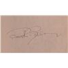 Image 1 : Ralph Bellamy signature slip