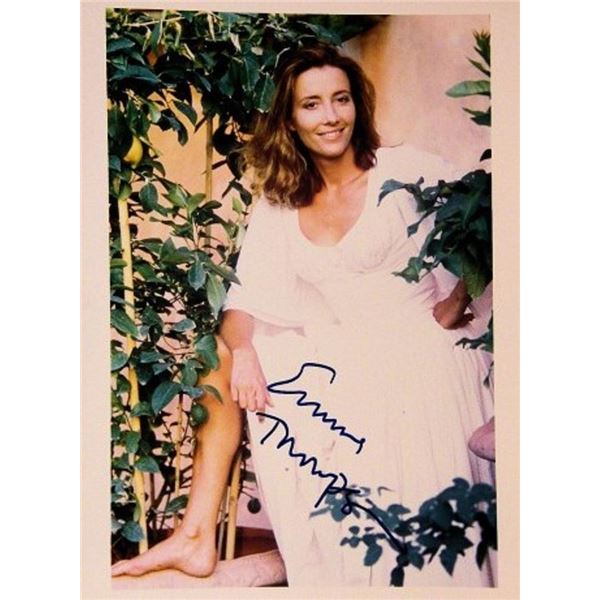 Emma Thompson signed portrait photo