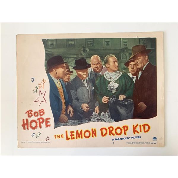 The Lemon Drop Kid original 1951 vintage lobby card
