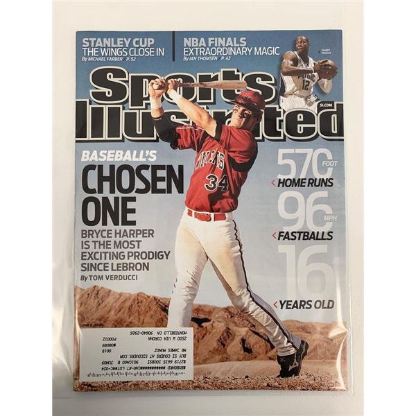 Sports Illustrated Magazine Jun 8th 2009 Bryce Harper Cover
