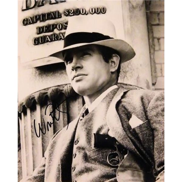 Warren Beatty signed promo photo