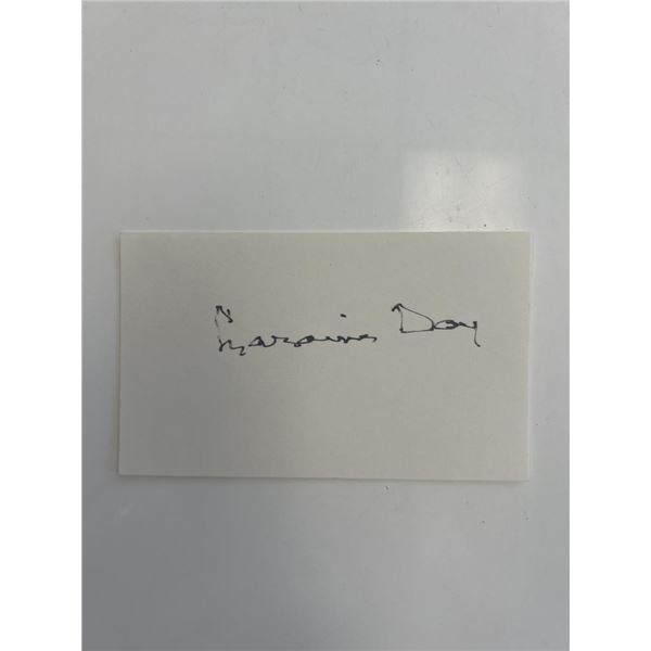 Actress Laraine Day original signature