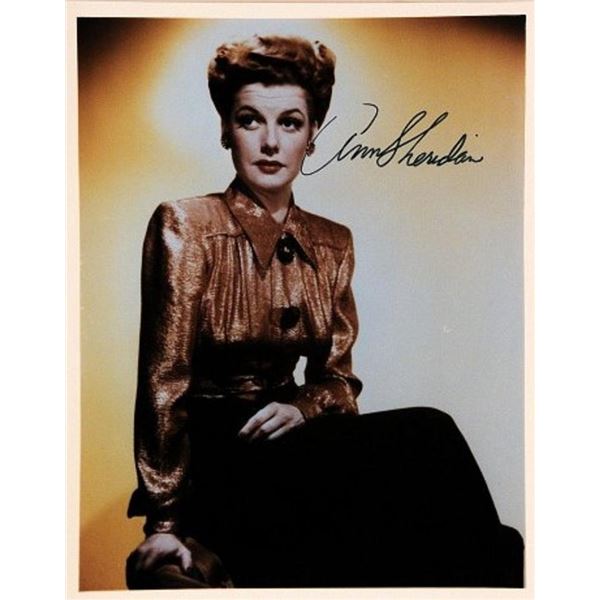 Ann Sheridan signed portrait photo