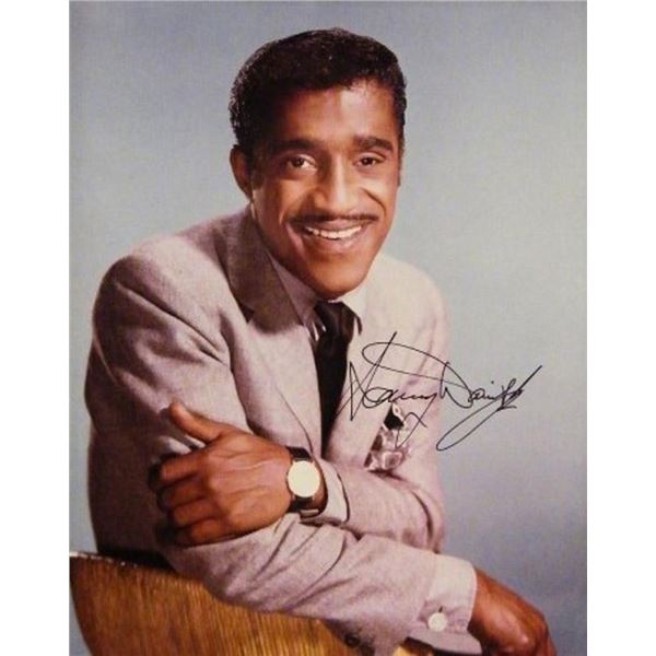 Sammy Davis jr. signed promo photo