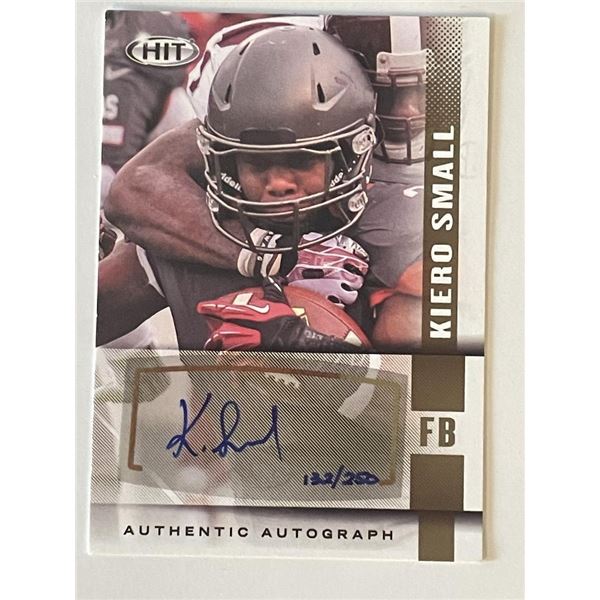 Kiero Small signed autograph card