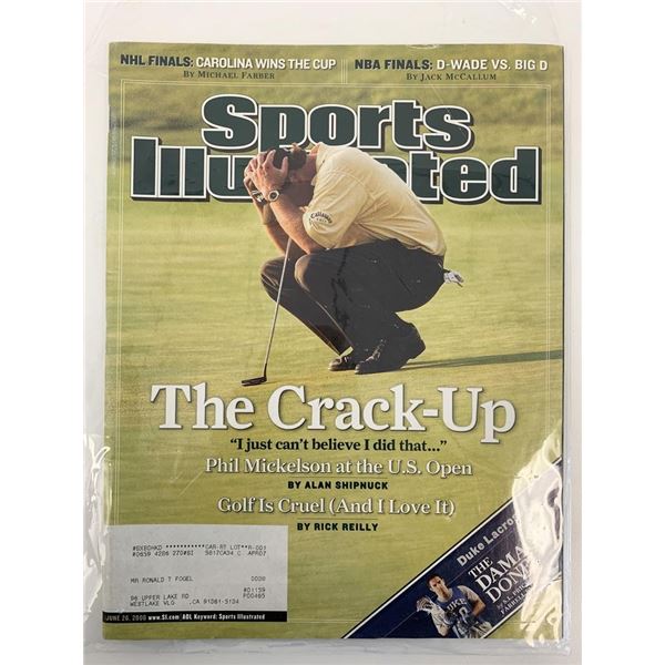 Sports Illustrated Magazine June 26 2006 Phil Mickelson Cover
