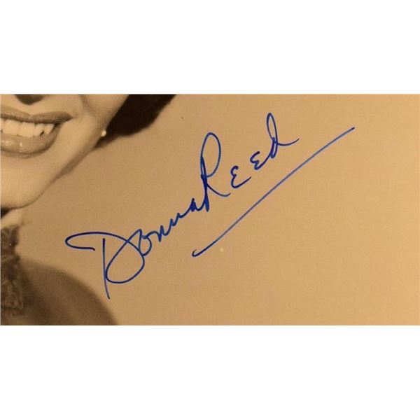Donna Reed signed portrait photo