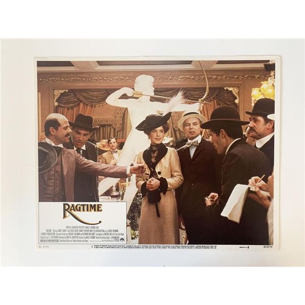 Ragtime original 1981 vintage lobby card