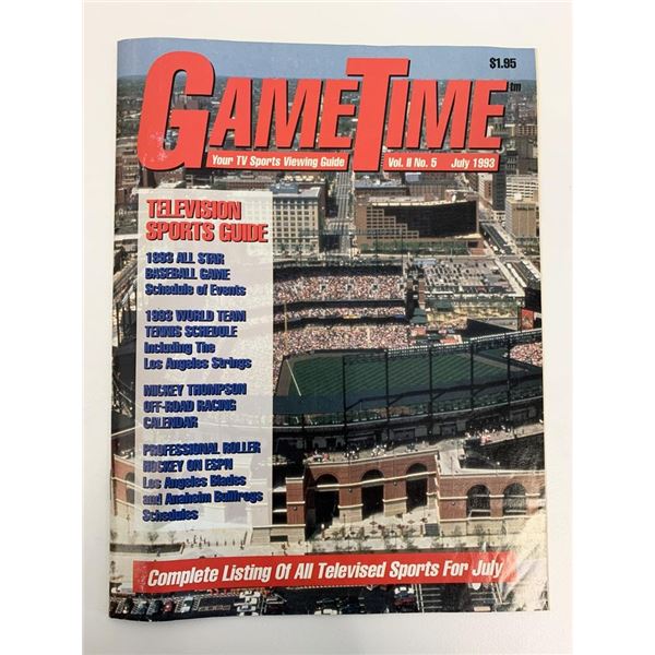 Game Time Magazine July 1993
