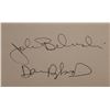 Image 1 : John Belushi and Dan Aykroyd signature slip