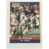 Image 1 : Buffalo Bills Pete Metzelaars 1990 NFL #439 signed trading card