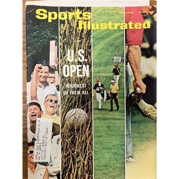 Sports Illustrated Magazine 1965  U.S. Open Issue