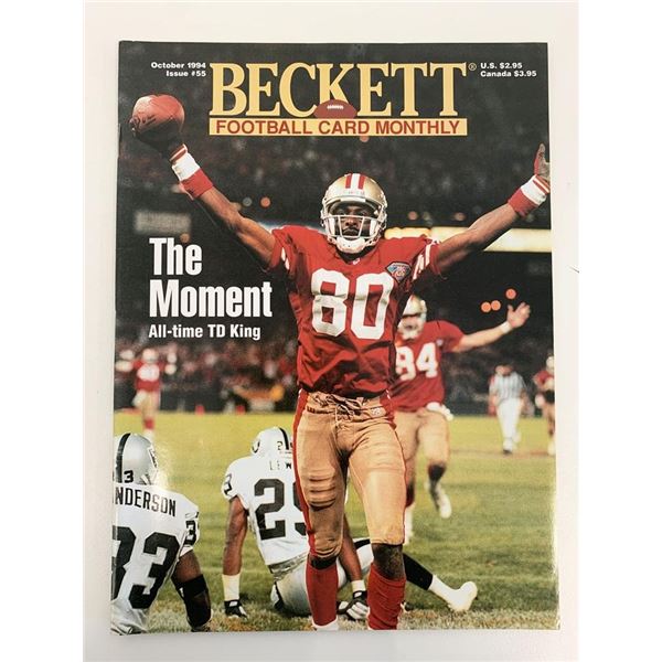 Beckett Football Card Monthly - October 1994 Issue #55